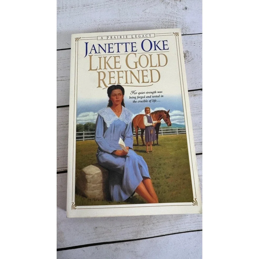 Janette Oke Lot 5 Books Red Geranium Nana's Gift Matchmakers Like Gold Refined